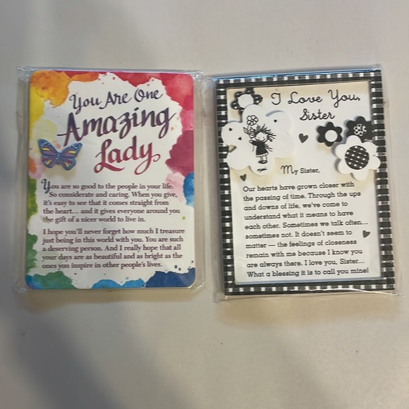 A gift of love - 2 special magnets of encouragement, a wooden bird house & Angel - Picture 2 of 9